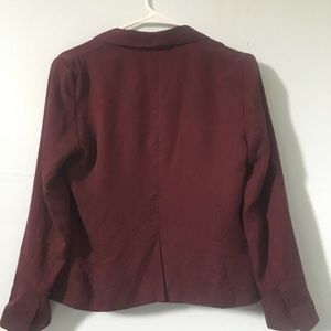 Ann Taylor Loft eggplant business casual jacket